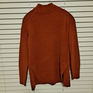 Burnt orange sweater
